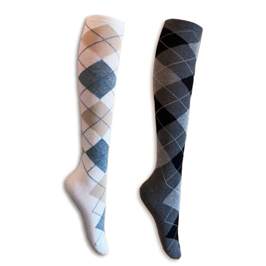 Pattern Golf Knee-High Socks