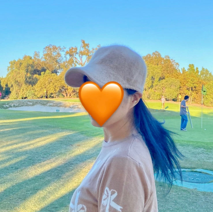 Angora Golf Cap