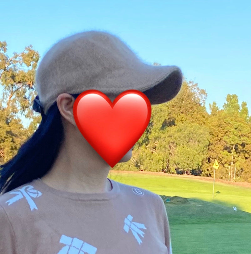 Golf Angora Cap