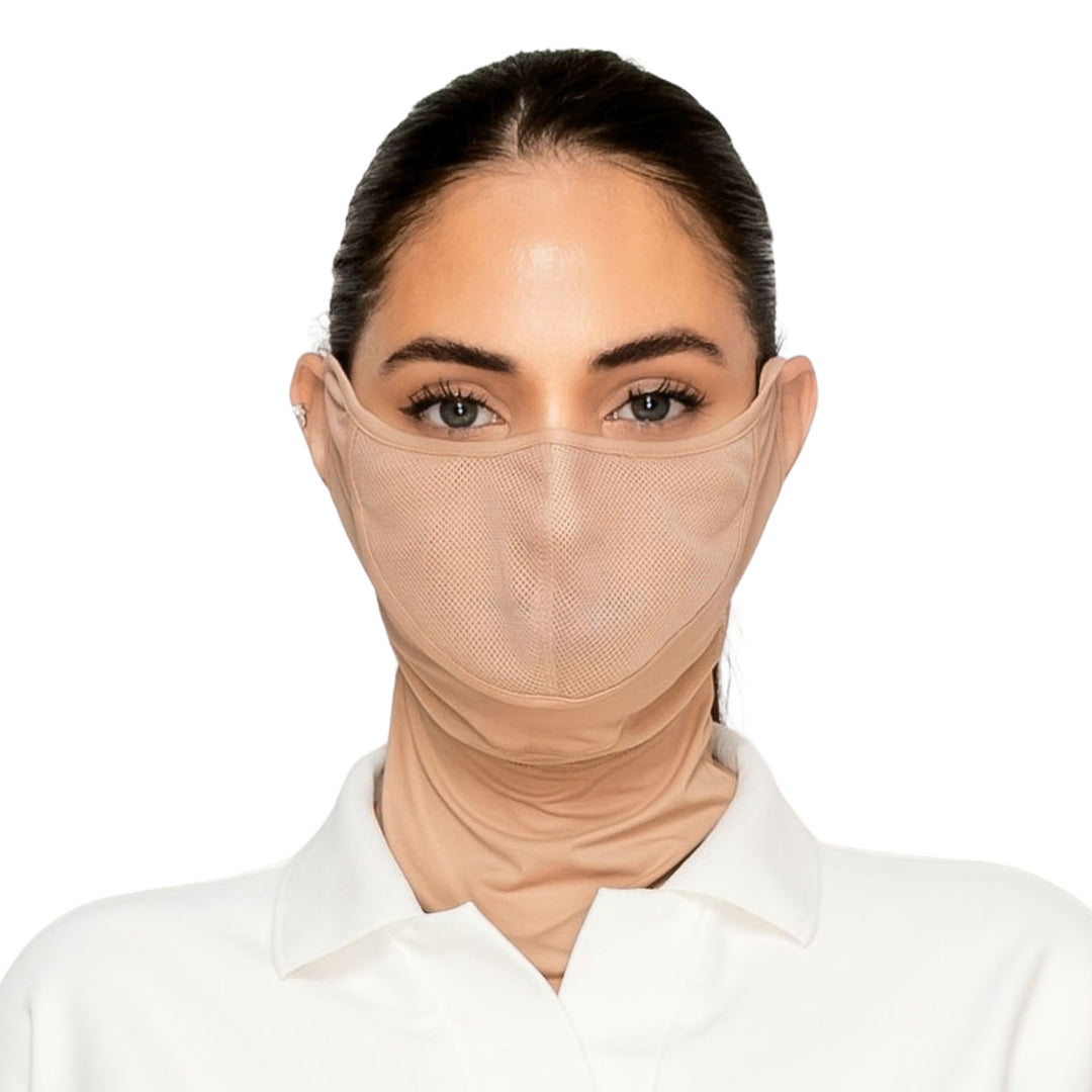 Premium Golf Cooling Face Mask UV Protection