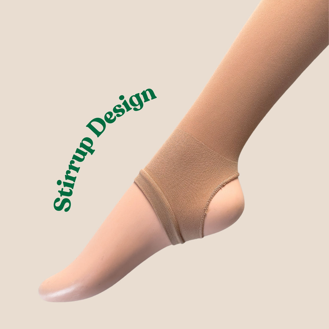 50D Stirrup Golf Stocking Pantyhose for Women