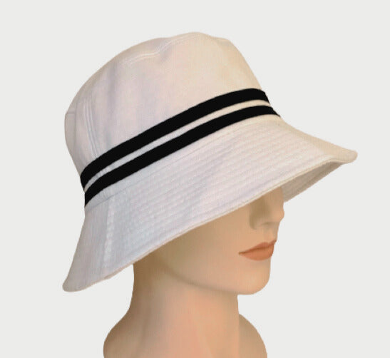 Two Line Golf Bucket Hat