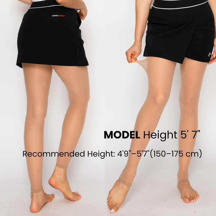 Aqua 30D Golf Stocking Leggings Style