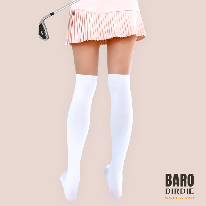 Golf Two-Tone Over-Knee-High Stockings Pantyhose Women's