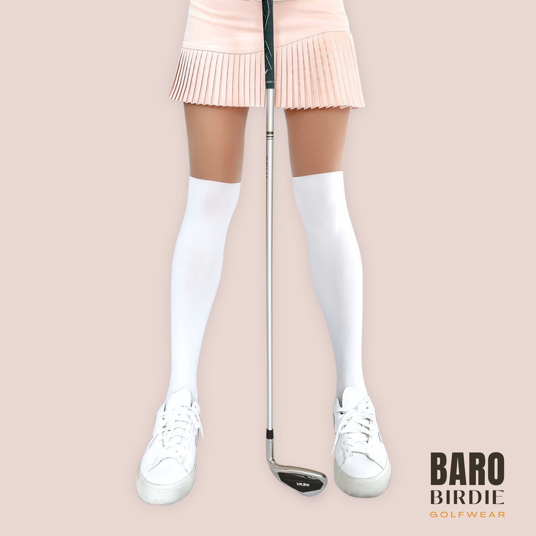 Golf Two-Tone Over-Knee-High Stockings Pantyhose Women's