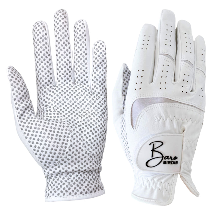 Women's White 1 Pair Both Hand Golf Gloves