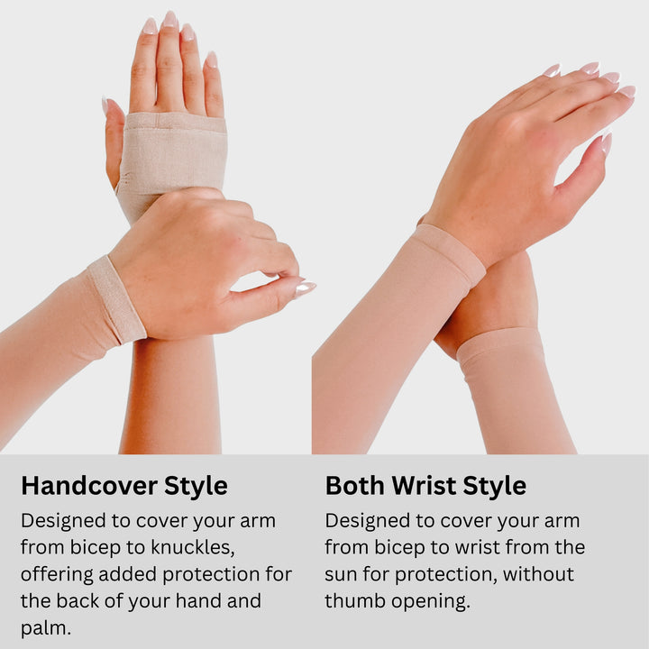 Golf Skin-Fit Arm Sleeves 2 Size 2 Type