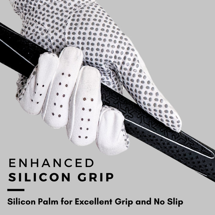 Women's White 1 Pair Both Hand Golf Gloves