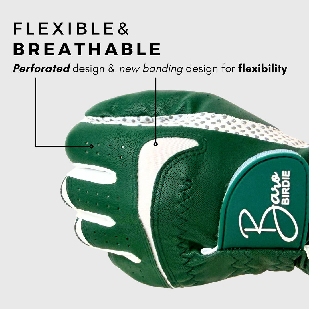 Women's Green 2 Pack Left-Hand Golf Gloves