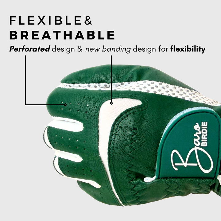 Women's Green 2 Pack Left-Hand Golf Gloves
