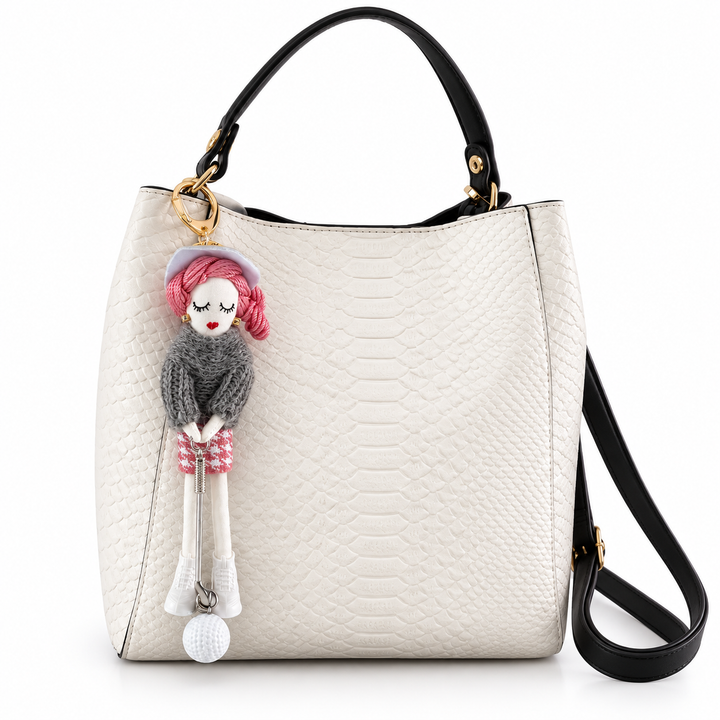 Handmade Golf Doll Bag Charm Keychain