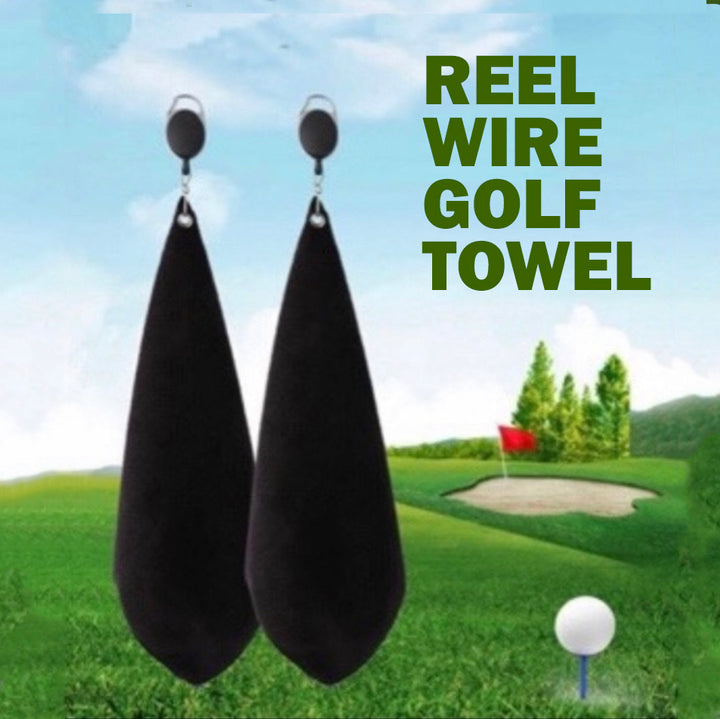 Reel Wire Golf Towel