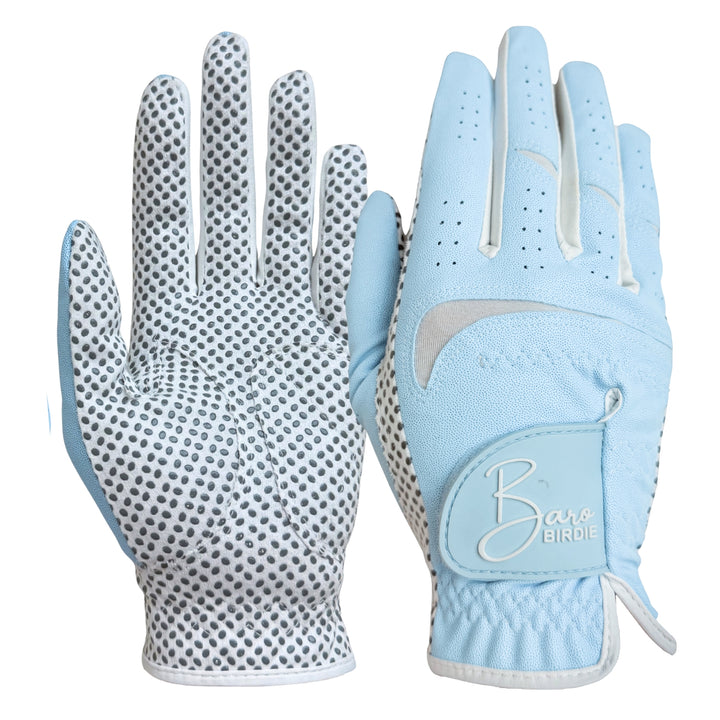 Women's Sky Blue 1 Pair Both Hand Golf Gloves
