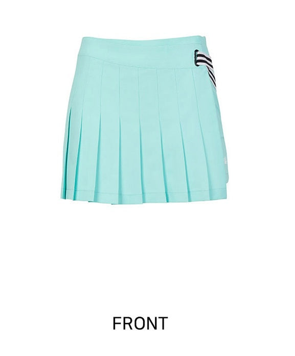 Pleated Skirt Shorts-Beige, Mint, Green