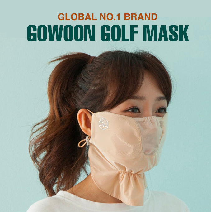 [Gowoon] UV Protection Golf Mask