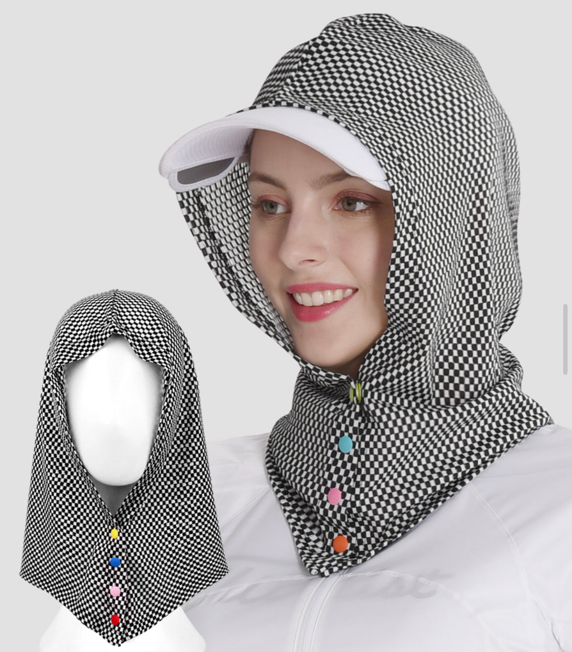 [Ariche] Ventilated Mesh Hood Neck Cover