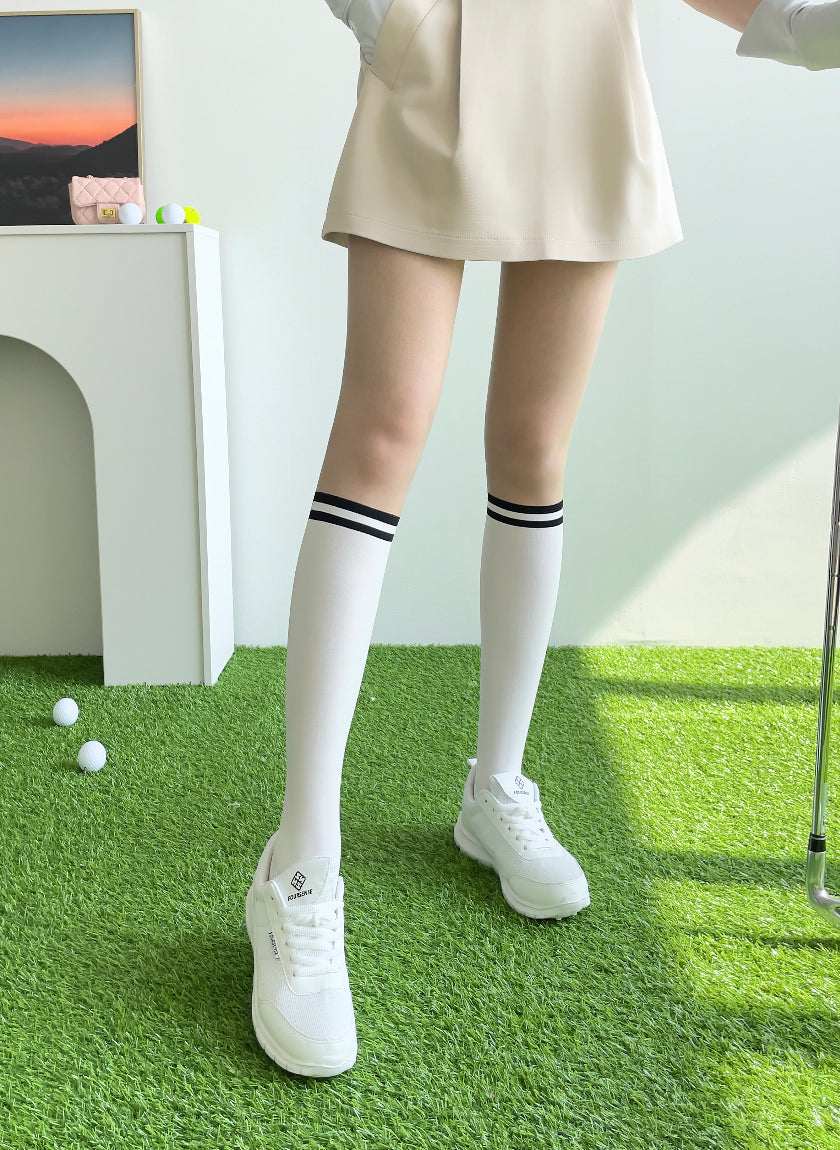 [Gamsungtex] Ringle Two Tone Knee Socks Stocking