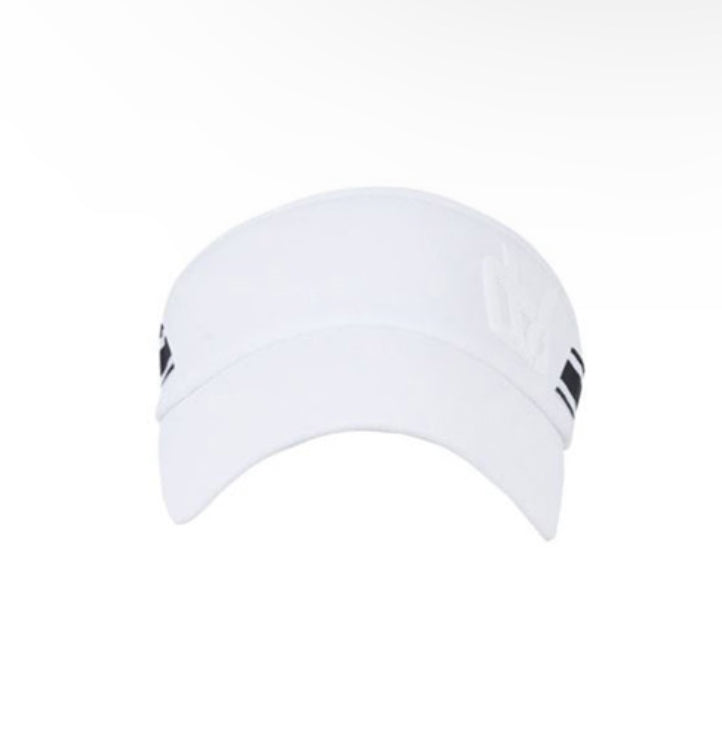 [DUVIK] Ribbon Sun Visor-White, Green, Red Pink