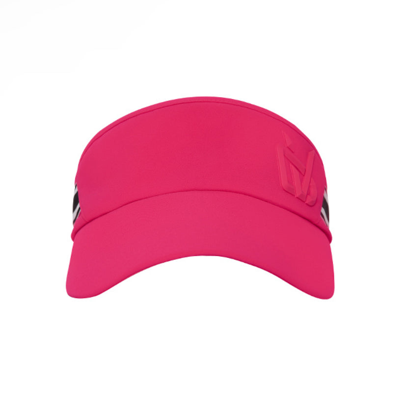 [DUVIK] Ribbon Sun Visor-White, Green, Red Pink