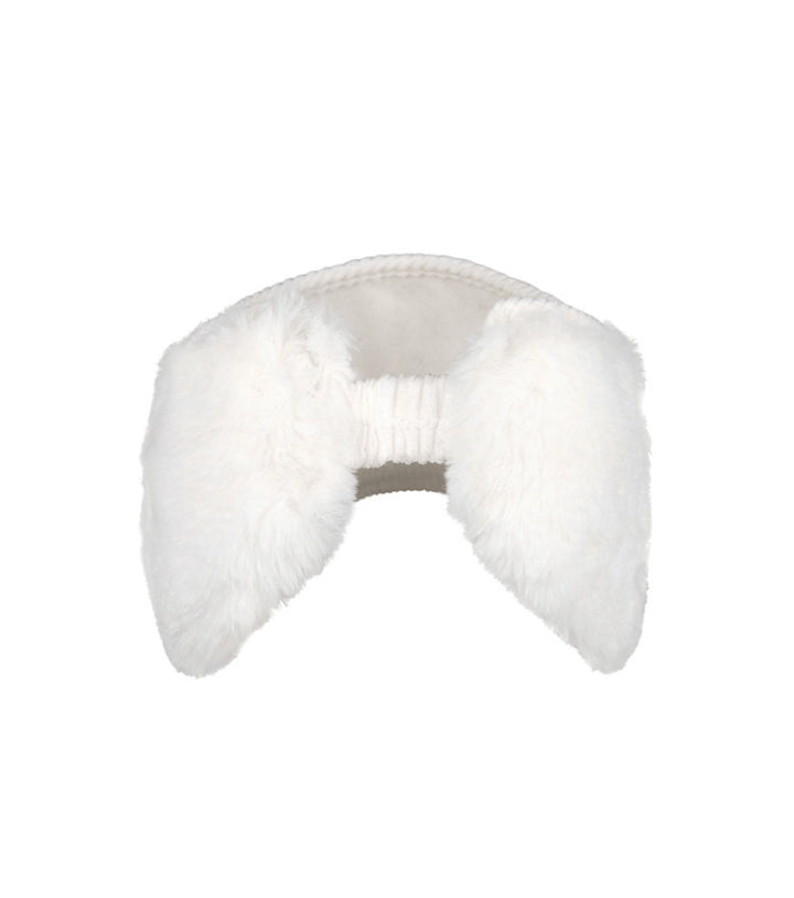 Corduroy earflap fur sun visor