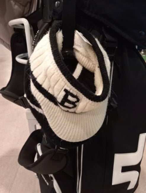 Golf B-Logo Knit Cap