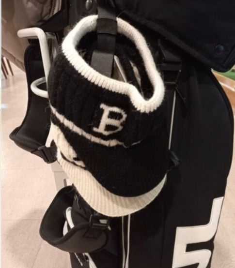 Golf B-Logo Knit Cap