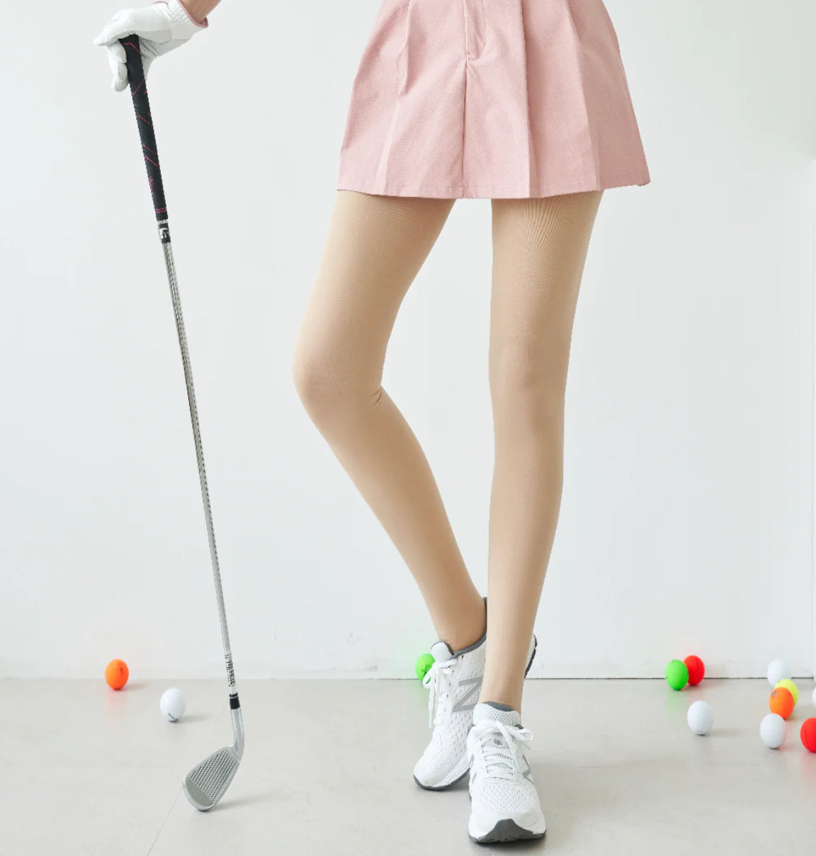 [Bonneterie] 50D Golf Stocking for Spring and Autumn