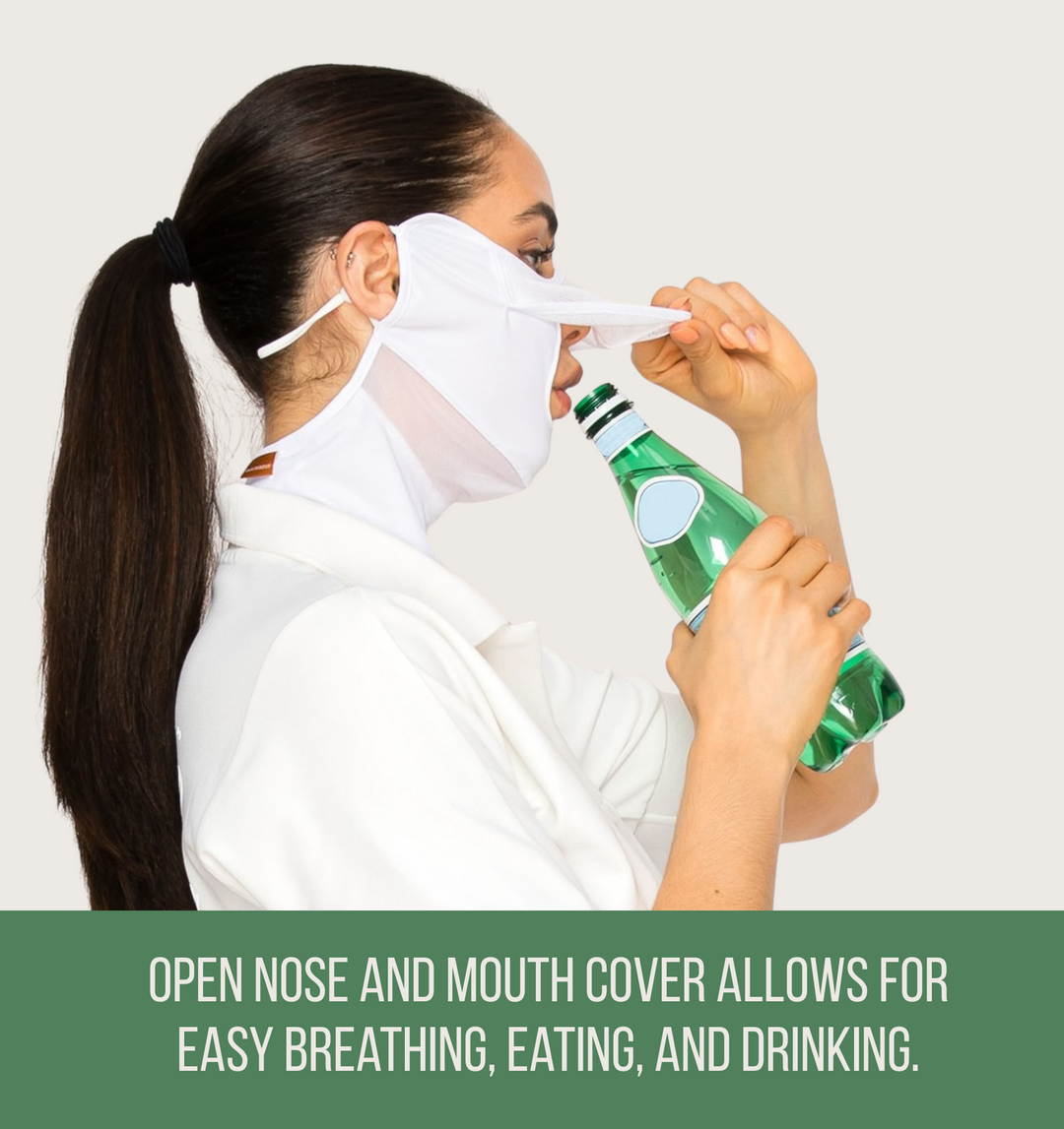 Premium Golf Cooling Face Mask UV Protection