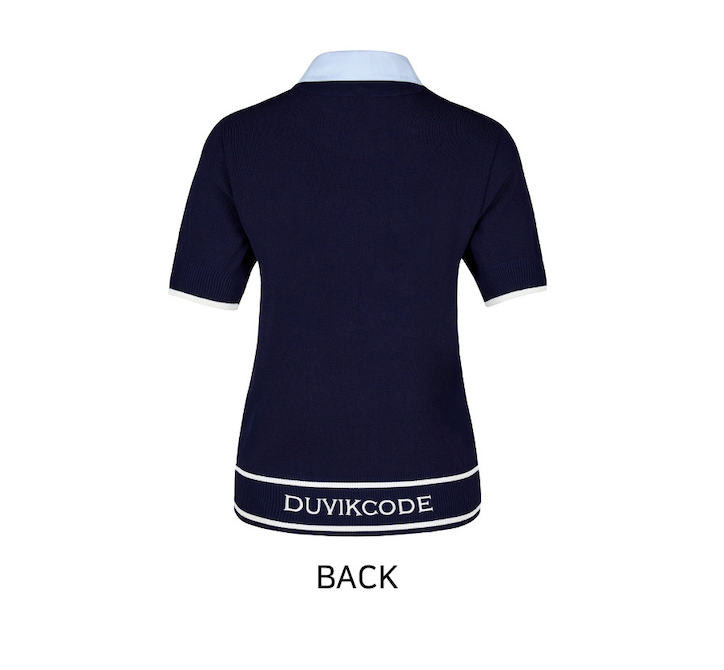 Detachable Collar Round Sweater