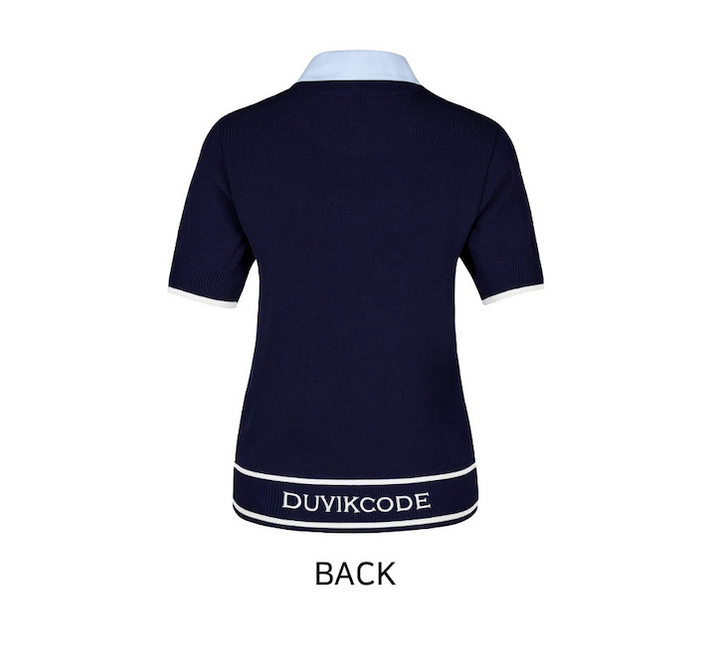 Detachable Collar Round Sweater