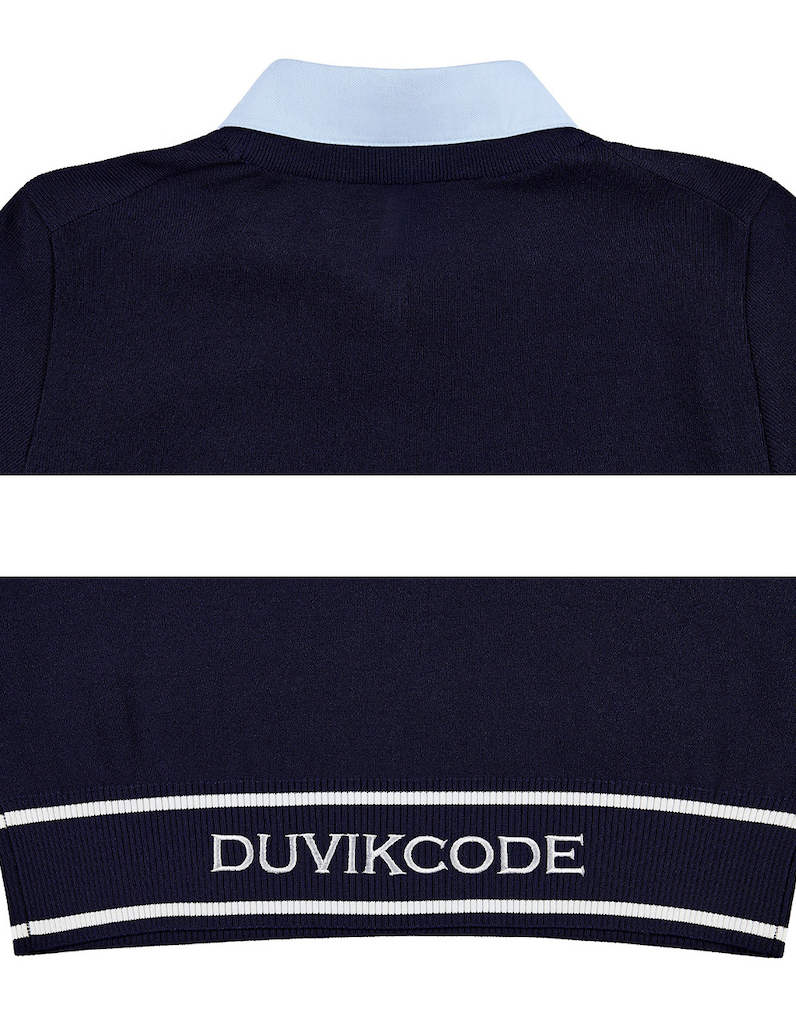 Detachable Collar Round Sweater