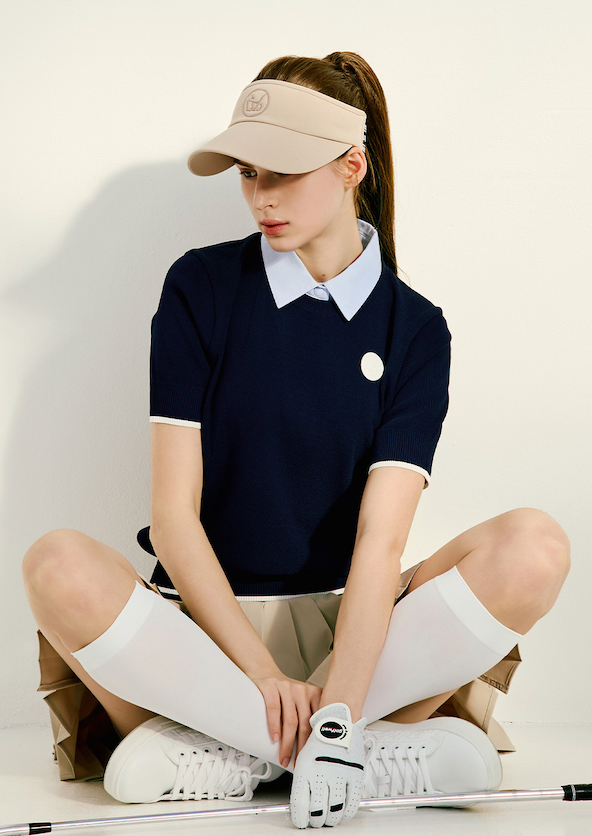 Detachable Collar Round Sweater