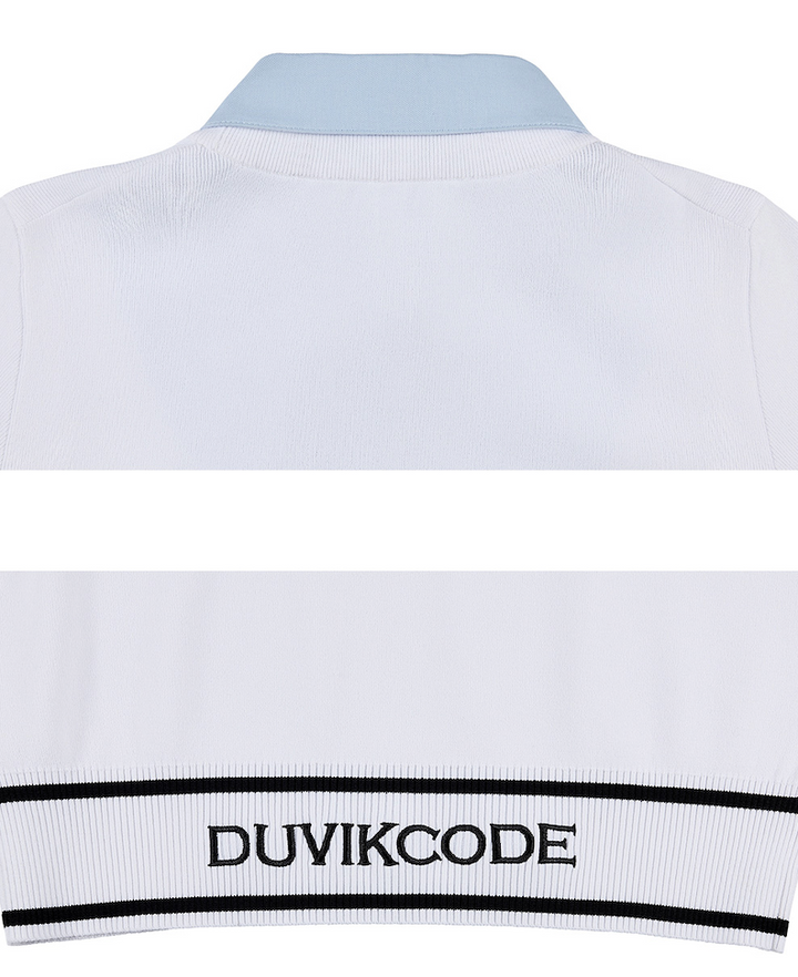 Detachable Collar Round Sweater