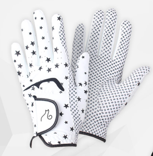 Women's Star Silicon Both-Hand Golf Gloves