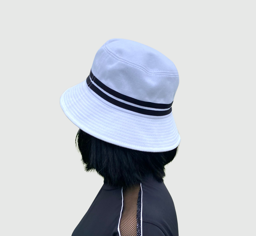 Two Line Golf Bucket Hat