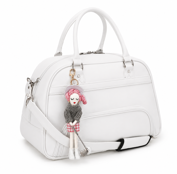 Handmade Golf Doll Bag Charm Keychain