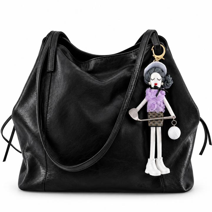 Handmade Golf Doll Bag Charm Keychain