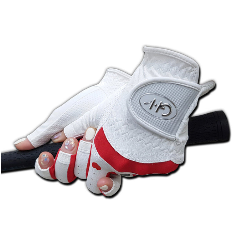 Fingerless Silicon Golf Glove