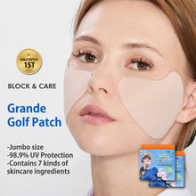 이미지를 갤러리 뷰어에 로드 , [Block&amp;Care] Grande Golf Face Patch
