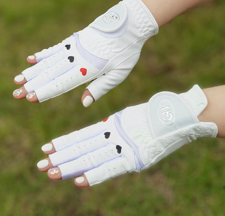 Fingerless Silicon Golf Glove