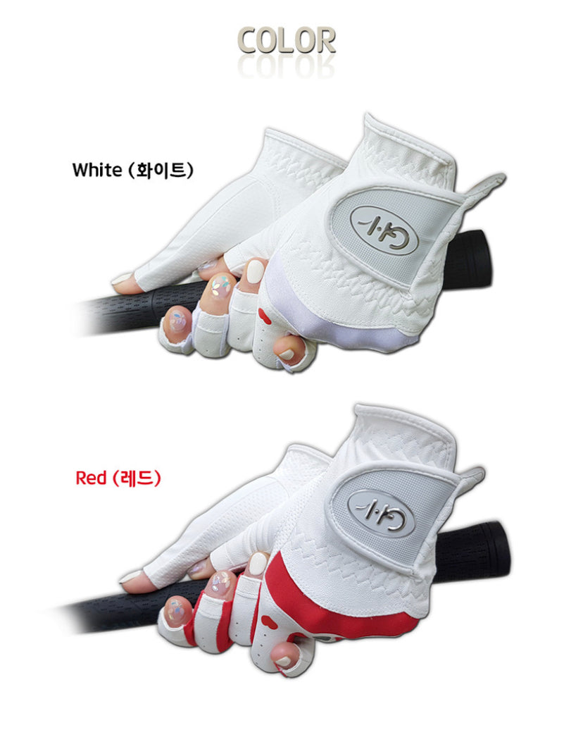 Fingerless Silicon Golf Glove