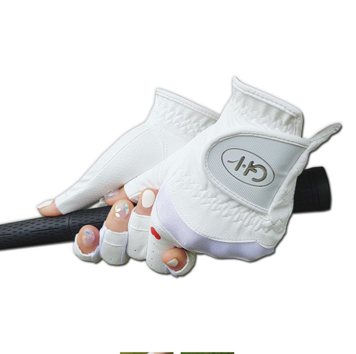 Fingerless Silicon Golf Glove