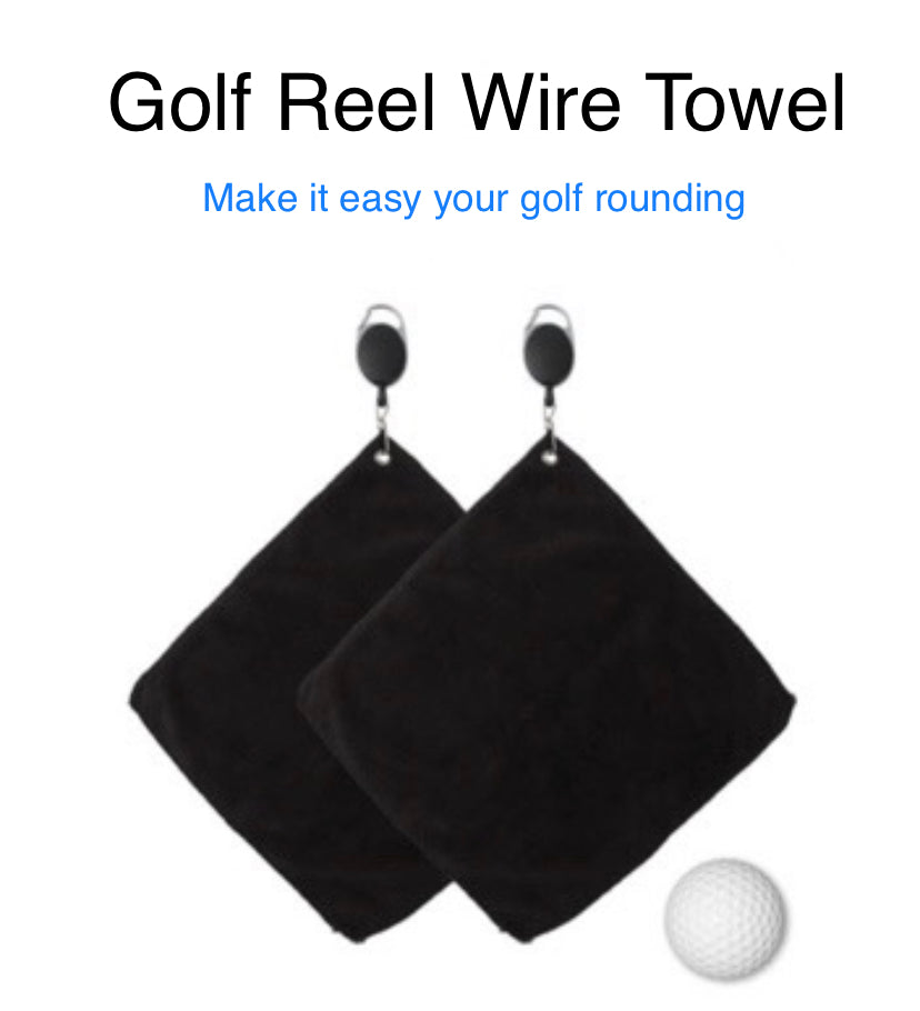 Reel Wire Golf Towel