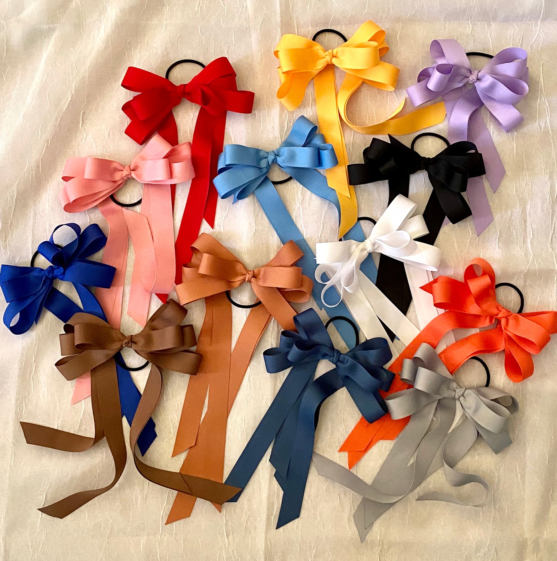 kmizlook Color Golf Hair Tie Ribbon 1 (13 Color) One Size / Orange