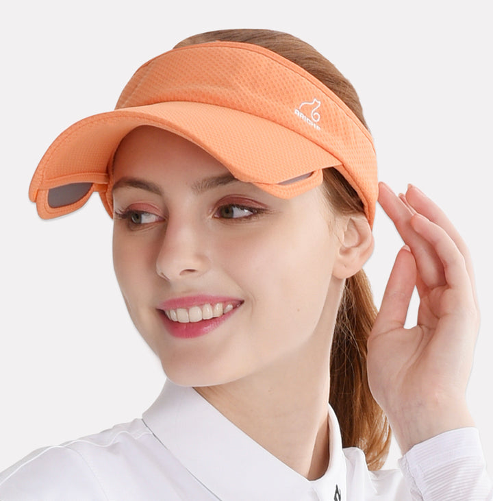 Slide Sun Cap-Red, Orange Only