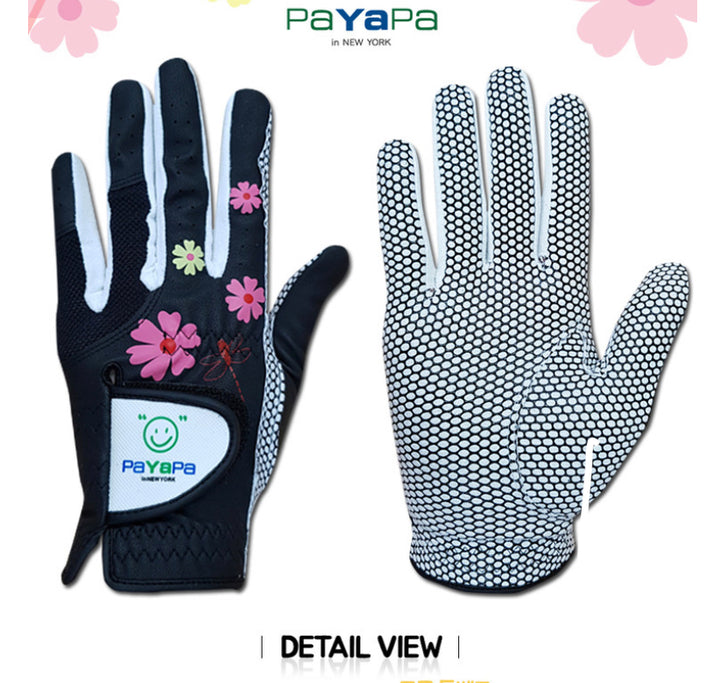 Women's Flower Golf Gloves