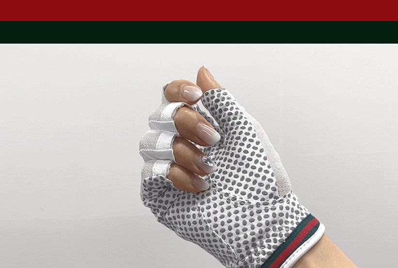 Fingerless Mesh Gloves